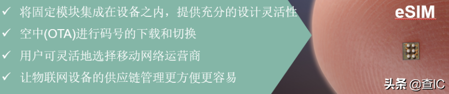 手機和物聯(lián)網(wǎng)SIM卡未來會像沙粒大小